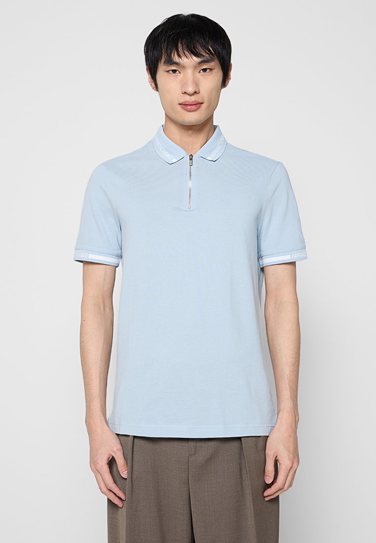 Armani Exchange Poloshirt blauw Armani Exchange Poloshirt blauw