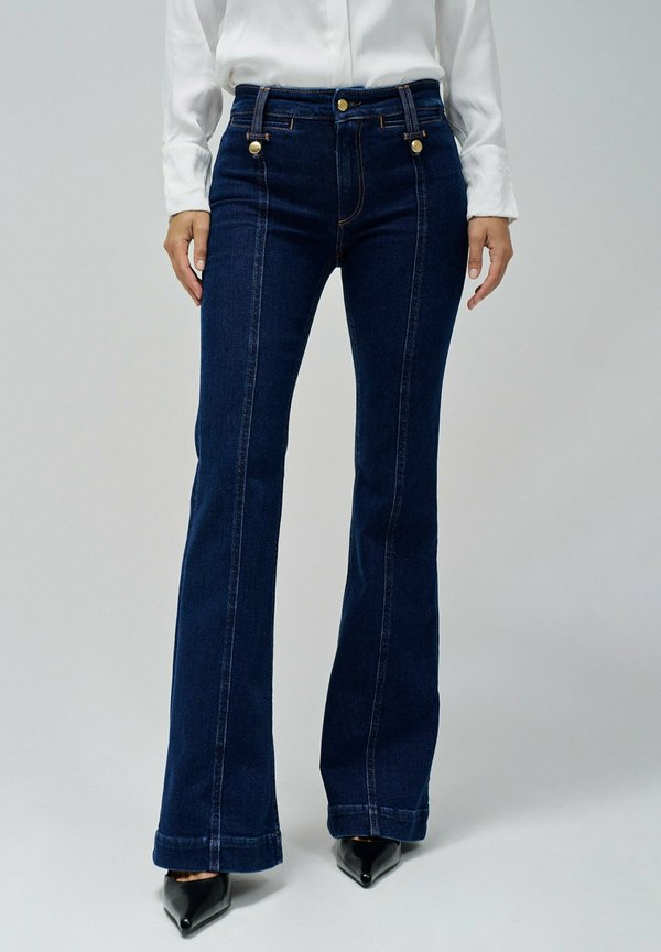 DESTINY  - Jeans Bootcut - blau