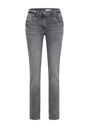 Cecil, MID WAIST SLIM LEG JEANS IM CASUAL FIT - Jeans fuselé - light grey wash