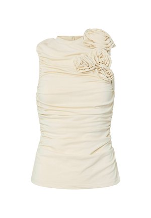 YAS, SLEEVELESS TOP YASDONA - Blusa - pristine