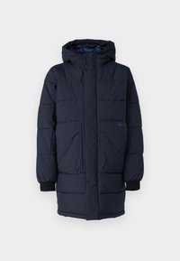 LONG FIBRE COAT - Casaco de inverno - dark blue