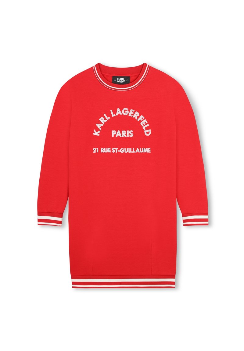 KARL LAGERFELD KIDS Jurk rood