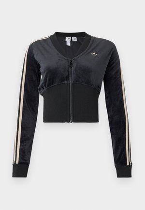 adidas Originals, V NECK  - Felpa con zip - black