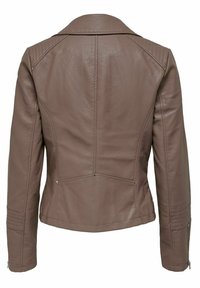 ONLY ONLGEMMA BIKER  - Giacca in similpelle - walnut