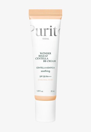 Tube de Purito Wonder Releaf Centella BB Cream avec SPF 30 PA+++, apaisante Centella Asiatica, 30 ml, teinte 13 Ivoire Neutre.
