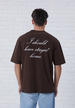 Pier One T-Shirt print - brown