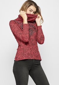 Koroshi FLORAL - Ilgarankovis viršutinės dalies drabužis - rojo