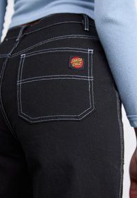 Santa Cruz WORKERS PANT - Kapsáče - black/white