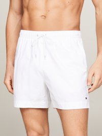 Tommy Hilfiger DRAWSTRING - Badeshorts - optic white