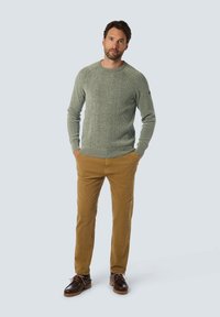 NO EXCESS CREWNECK - Strickpullover - grey green