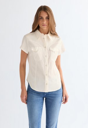 STYLIZED WESTERN - Πουκαμίσα με κουμπιά - egret