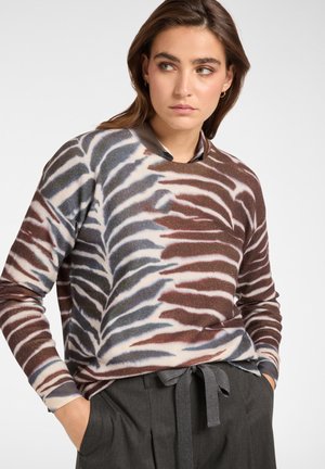STAMPATA ANIMALIER - Maglione - grigio