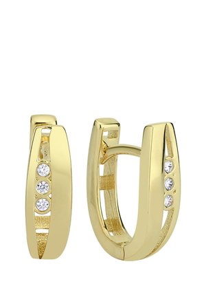 Boucles d'oreilles - weiß/gold