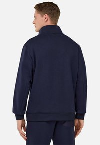 Boggi Milano Mikina so zipsom - navy blue
