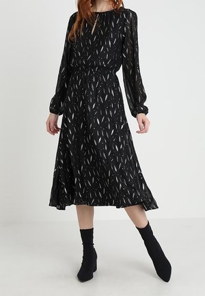 Robe longue - silver-coloured