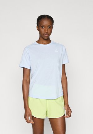 TRAIL TOP - Bluză sport - hydrogen blue/photon dust/summit white