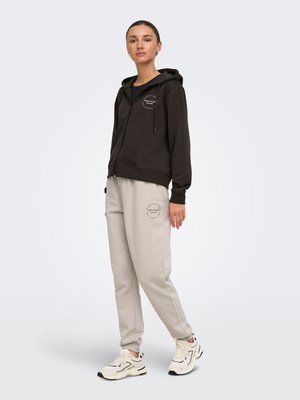 ONLY Play SWEATSHIRTS ONPCAVA SWEATSHIRT - Суитшърт с цип - chocolate torte