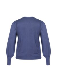 Kaffe Curve KCLAZZY - Vesta na kopčanje - blue indigo