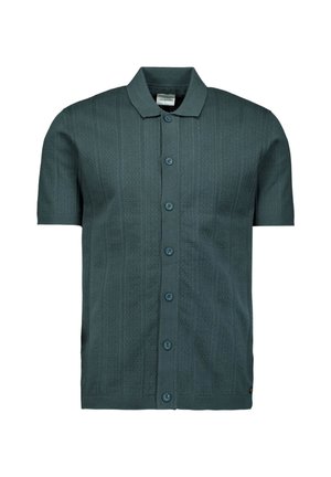 NO EXCESS, WITH BUTTON CLOSURE - Overhemd - dark steel