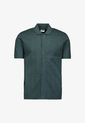 NO EXCESS, WITH BUTTON CLOSURE - Hemd - dark steel