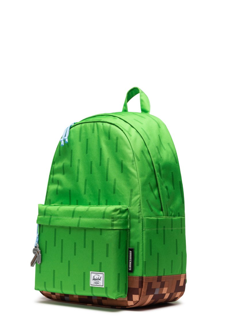green herschel backpack with blue bottom Herschel MINECRAFT CLASSIC 30 L UNISEX - Rucksack - neon green