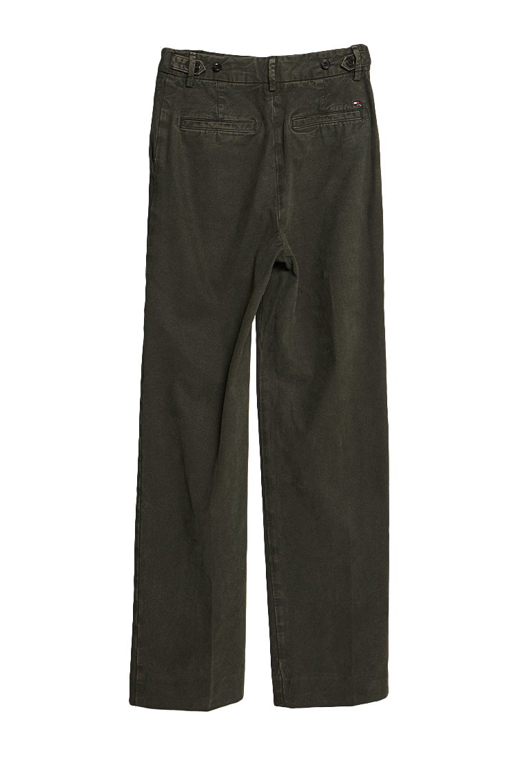 Tommy Hilfiger Wide leg groen