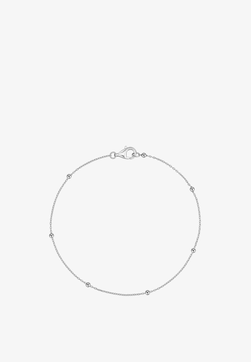 Hõbehelmed vaheldumisi paigutatud õrnade linkide ahelal, koos klambriga sulgemisega.