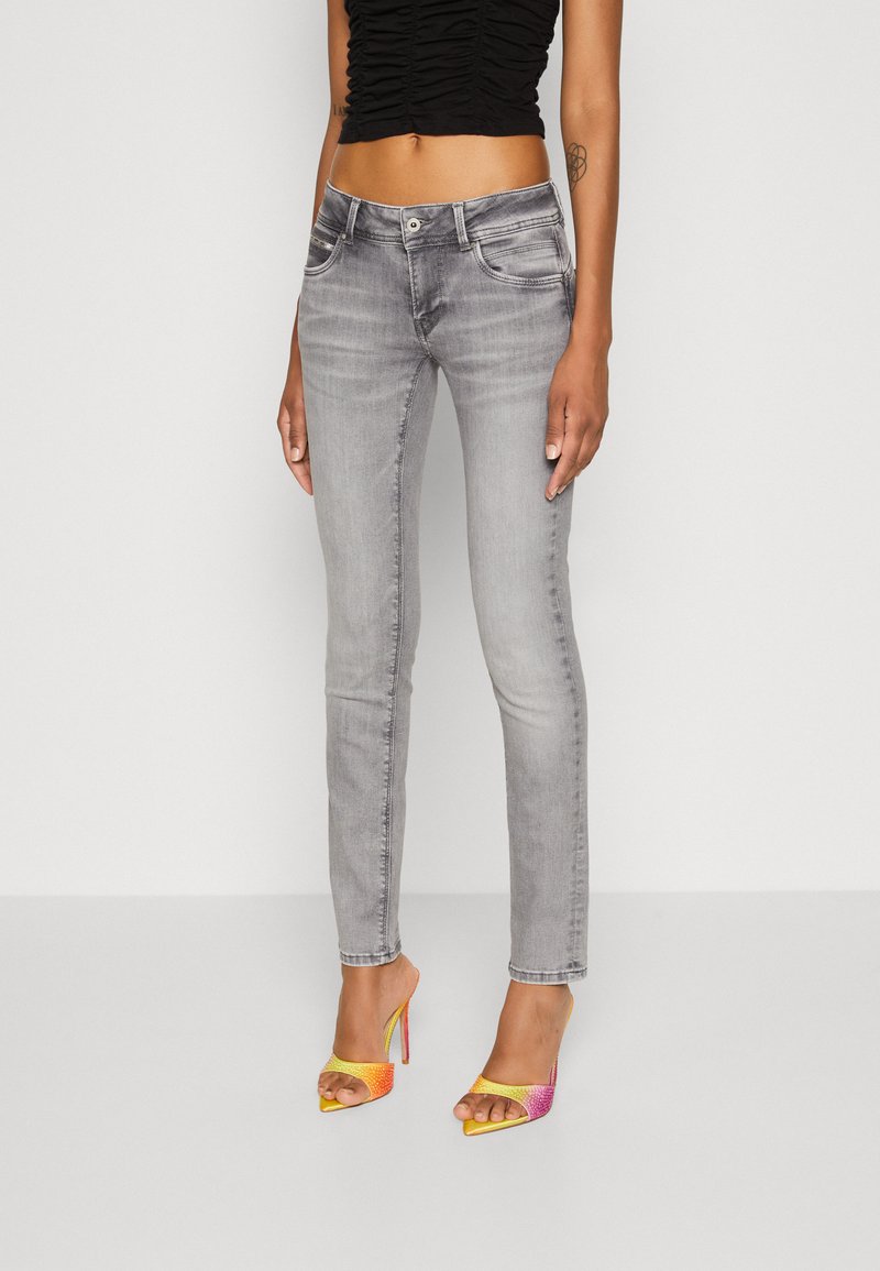 Pepe Jeans NEW BROOKE - Jeans Slim Fit - denim/grey denim - Zalando.de