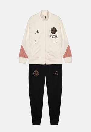 PARIS ST GERMAIN PSG DF SUIT UNISEX SET - Squadra - pale ivory/rust pink/black