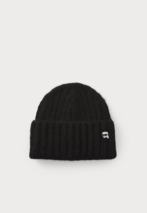 PIN BEANIE UNISEX - Beanie - black