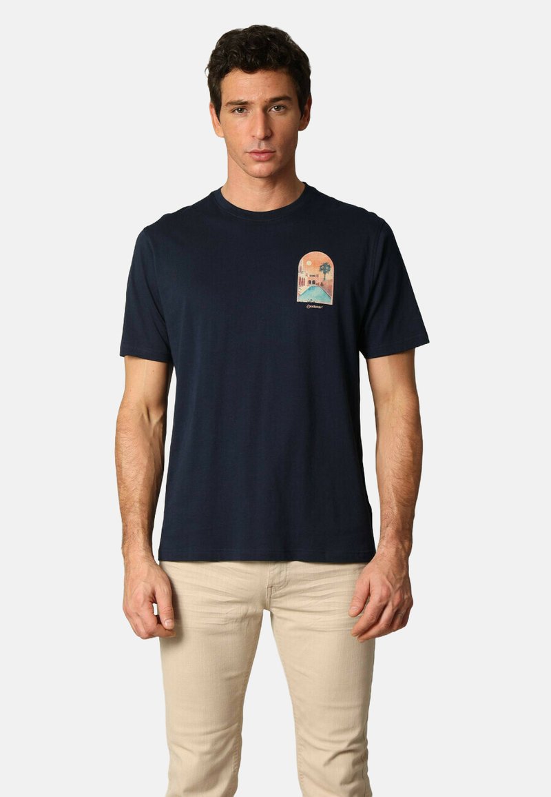 DEELUXE MARRAKECH - T-shirt imprimé - Navy