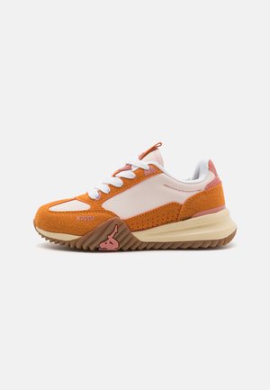 Kappa AUTHENTIC ARKLOW UNISEX - Baskets basses - pink cream/orange rusty/brown crock