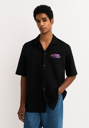 Next, REGULAR FIT - PRINT - Chemise - black