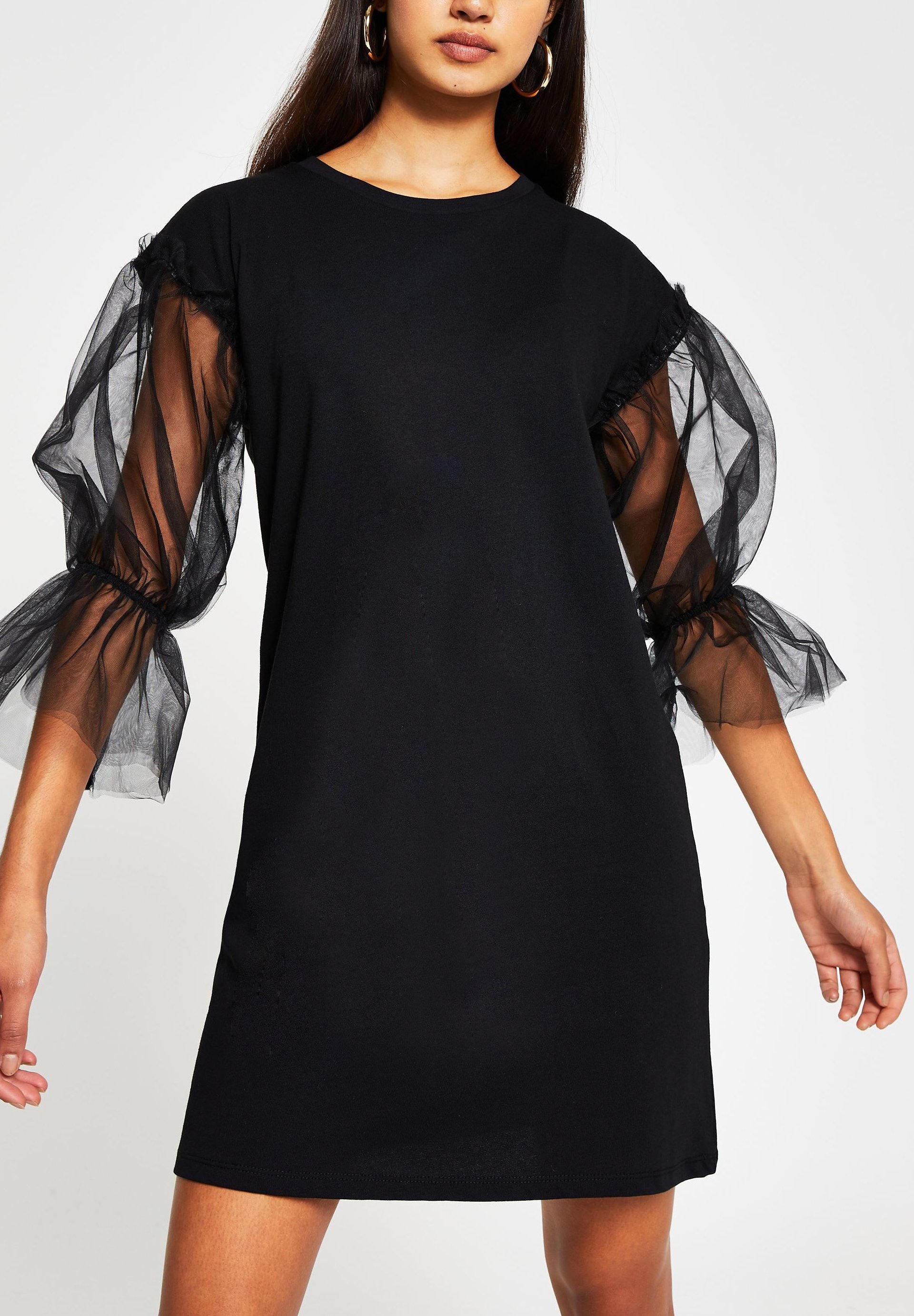 river island jersey dress