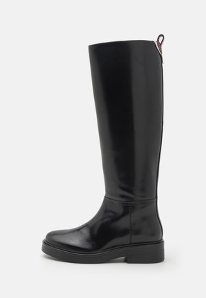 Platform boots - black