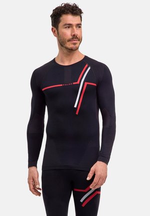 FALKE, ANNIVERSARY LANGARMSHIRT - Undertrøjer - black