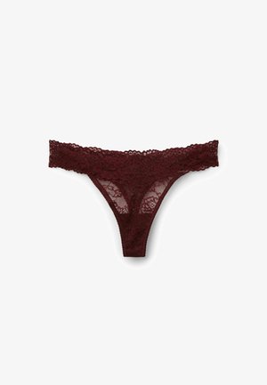 Tezenis, HIGH-CUT G-STRING - Tanga - red