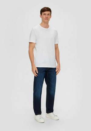 4 PACK - Basic T-shirt - navy/weiß