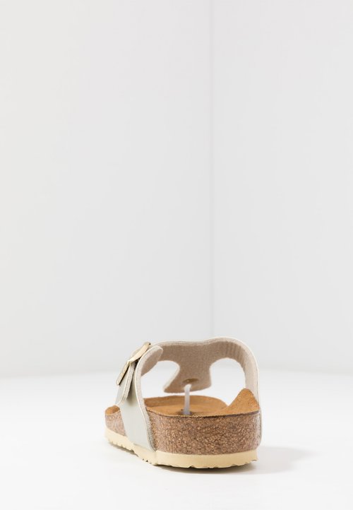 Birkenstock GIZEH KIDS BF NARROW - T-bar sandals - electric metallic copper — foto 5
