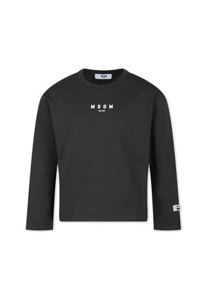 MSGM Maglietta a manica lunga - black