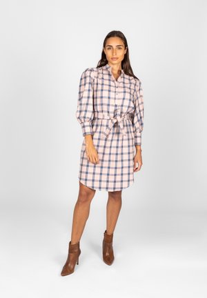 Wearable Stories ANGELINA   - Blousejurk - pink check blush