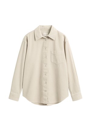 GANT, REL CORDROY SHIRT - Πουκαμίσα με κουμπιά - clay beige