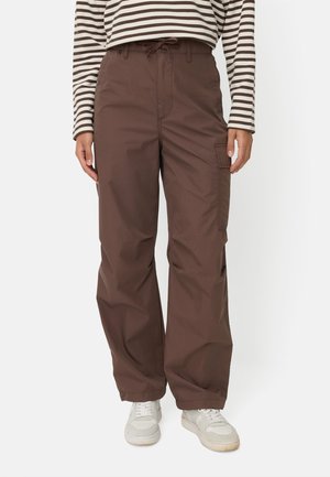 camel active, CARGO HOSE MIT TUNNELZUG - Cargobukser - brown