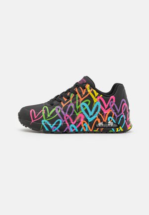 UNO - Sneakers low - black /multi-coloured