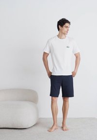 Lacoste TEE - Camiseta estampada - white/green