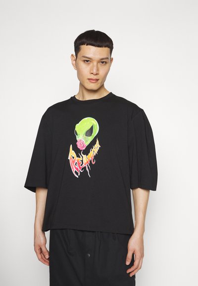 REAMEREI UNISEX - Μπλουζάκι με στάμπα - black