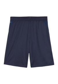 Jūras spēku sporta šorti izgatavoti no viegla, elpojoša auduma. Satur elastīgu jostasvietu un sānu paneļu akcentus papildu dizaina detaļām.