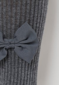 Calzedonia Strumpfhose - - 5338 - ribbed grey blend with bow
