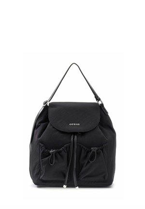 Guess, SAGE FLAP BACKPACK - Zaino - black