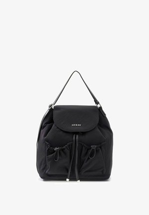Guess, SAGE FLAP BACKPACK - Zaino - black